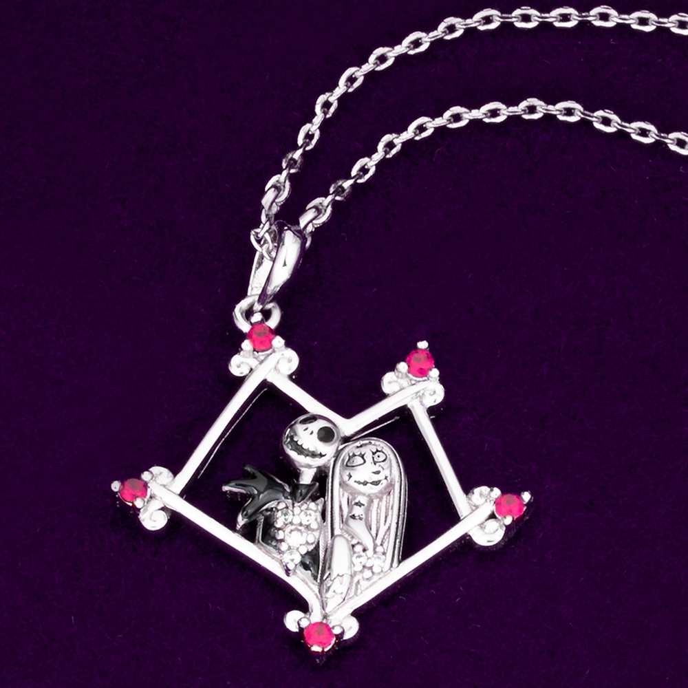Disney Nightmare Before Christmas Jack and Sally Necklace, Charmed Aroma